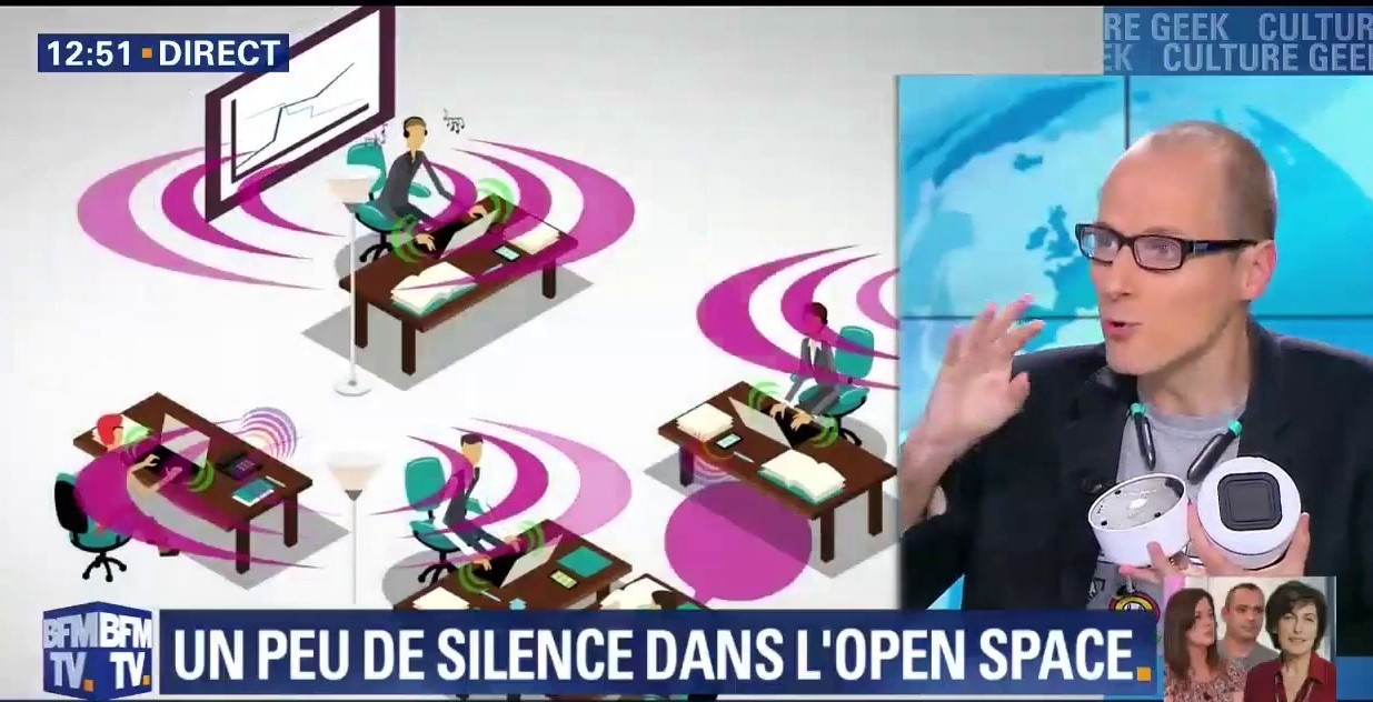 Silent Space sur BFM TV !