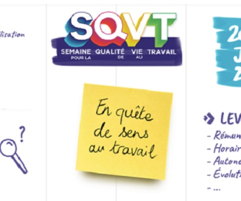 La Semaine spéciale Qualité de Vie au Travail (SQVT 2022) du 20 au 24 juin 2022